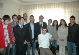 Engellilerin duasını aldılar